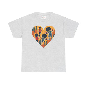 Soccer Heart Unisex Tee Heavy Cotton Graphic - Dipaliz - T-shirts