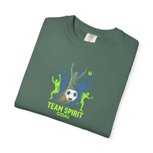 Soccer Team Spirit T-shirt, ?Team Goal’ Graphic Tee - T-shirts - m