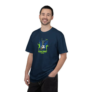 Soccer Team Spirit T-shirt, ?Team Goal’ Graphic Tee - T-shirts - m