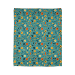 Soft Polyester Blanket – Colorful Leaves - Dipaliz - Blankets