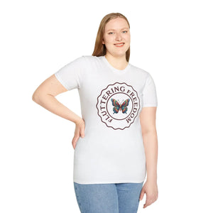 Butterfly Softstyle t Shirt Cotton Tee Fluttering Freedom Dipaliz - T-shirts