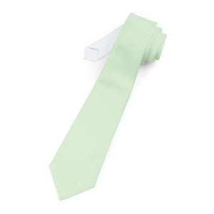 Solid Green Color Neck Ties - Eco-friendly Gifts for Women - Dipaliz - one Size - Accessories