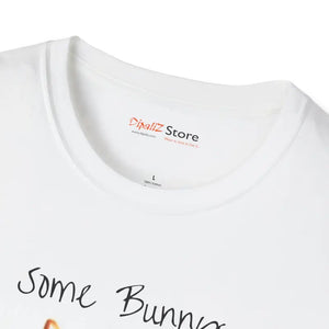 Some Bunnies Love me Funny Easter T-shirt Unisex Cotton - Dipaliz - T-shirts