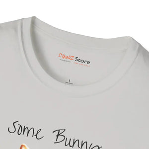 Some Bunnies Love me Funny Easter T-shirt Unisex Cotton - Dipaliz - T-shirts