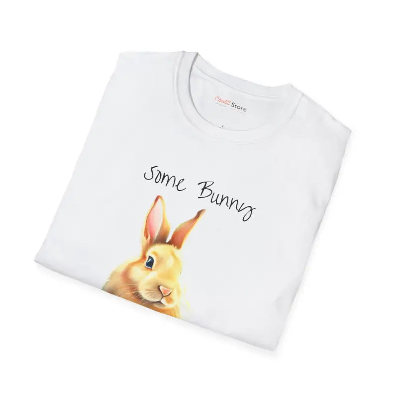 Unisex Funny T-shirt - Some Bunny Loves me for Easter! - T-shirt