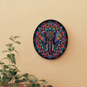 Home Decor - Acrylic Wall Clock - Bold Statement Design - Dipaliz