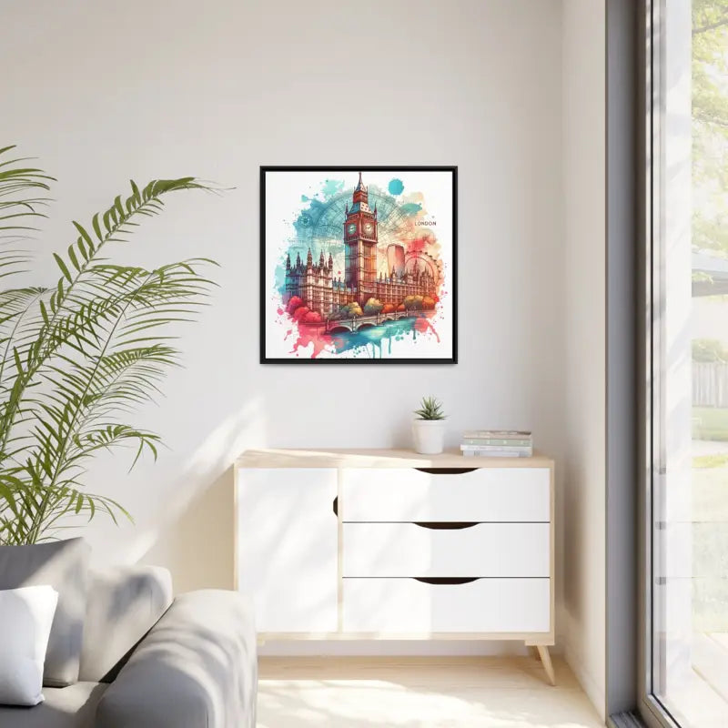 Transform your Space with a London City Matte Canvas