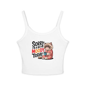Moody Spaghetti Strap Tank - Fair Labor Association - Dipaliz - Tops