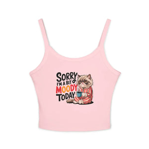Moody Spaghetti Strap Tank - Fair Labor Association - Dipaliz - Tops