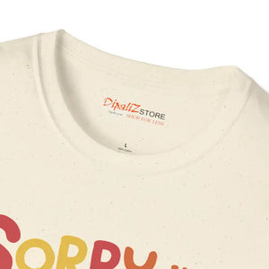 Tardy & Funny Comfy Tee - Cozy Cotton Delight - Dipaliz - T-shirts