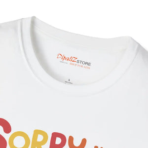 Tardy & Funny Comfy Tee - Cozy Cotton Delight - Dipaliz - T-shirts