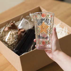 Modern Shaker Pint Glass - 16 Oz Home Bar Essential - Dipaliz - Beer Glasses