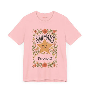 Premium Soulmates Forever Cotton Tee - Jersey Short Sleeve - Dipaliz - T-shirts - s