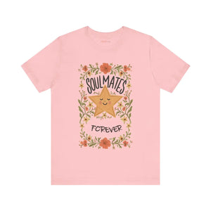Premium Soulmates Forever Cotton Tee - Jersey Short Sleeve - Dipaliz - T-shirts - s