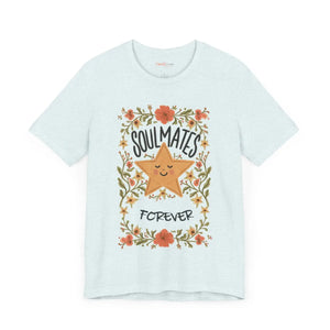 Premium Soulmates Forever Cotton Tee - Jersey Short Sleeve - Dipaliz - T-shirts - s