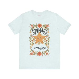 Premium Soulmates Forever Cotton Tee - Jersey Short Sleeve - Dipaliz - T-shirts - s