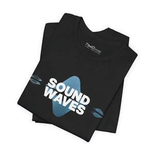 Sound Waves Unisex Jersey Short Sleeve Tee - T-shirt