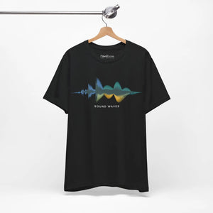 Soft Unisex Jersey Short Sleeve - Sound Waves - Dipaliz - T-shirts