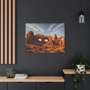Desert Arches Matte Canvas – Pine Wood Frame - Dipaliz - Posters Prints & Visual Artwork