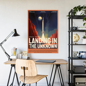 Space Rocket Exoplanet High Gloss Poster - Dipaliz - Posters Prints & Visual Artwork