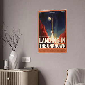 Space Rocket Exoplanet High Gloss Poster - Dipaliz - Posters Prints & Visual Artwork