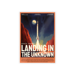 Space Rocket Exoplanet High Gloss Poster - Dipaliz - Posters Prints & Visual Artwork