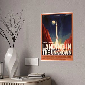 Space Rocket Exoplanet High Gloss Poster - Dipaliz - Posters Prints & Visual Artwork