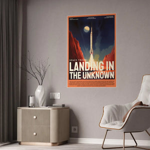 Space Rocket Exoplanet High Gloss Poster - Dipaliz - Posters Prints & Visual Artwork