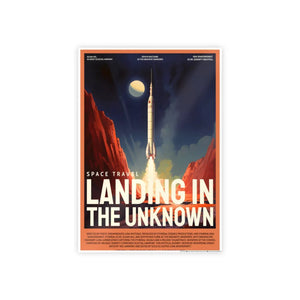 Space Rocket Exoplanet High Gloss Poster - Dipaliz - Posters Prints & Visual Artwork