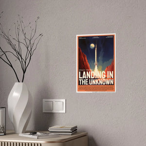 Space Rocket Exoplanet High Gloss Poster - Dipaliz - Posters Prints & Visual Artwork