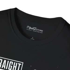 Soft Cotton Straight Outta Space Softstyle t Shirt - Dipaliz - T-shirts
