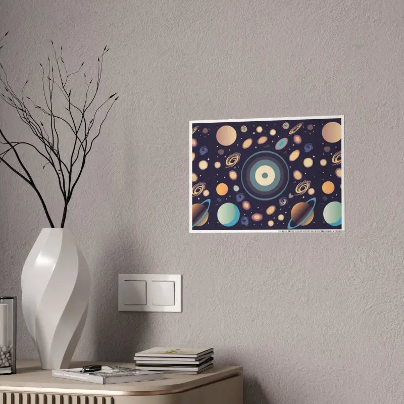 Explore the Universe: Stunning Gloss Space Posters - 16.5’’ x 11.7’’ (horizontal) / Glossy Poster