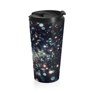 Sparkling Nights Travel Mug - Premium Stainless Steel - Dipaliz - 15oz - Tumblers