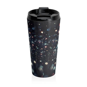 Sparkling Nights Travel Mug - Premium Stainless Steel - Dipaliz - 15oz - Tumblers