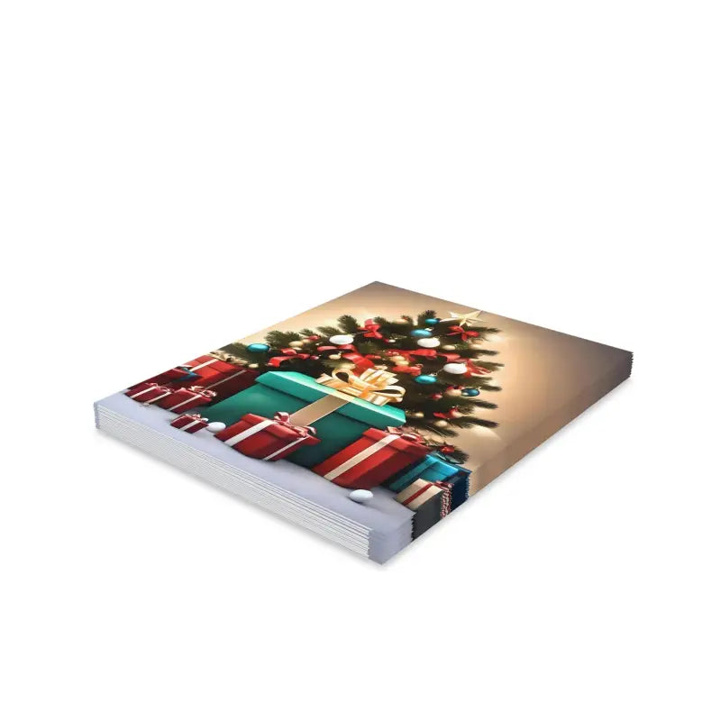 Sparkly Christmas Greeting Cards with Matching White Envelopes - Paper Products