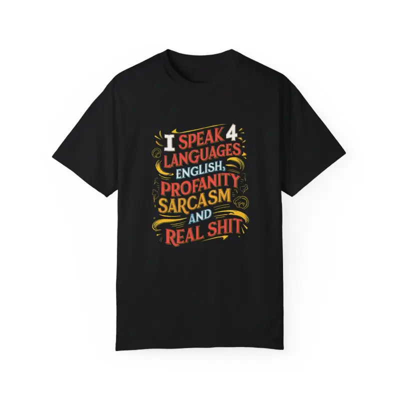 Unlock Wit with the Speak Sarcasm Cotton Tee - T-shirt