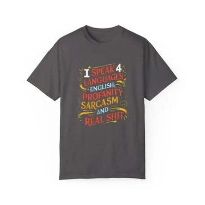 Unlock Wit with the Speak Sarcasm Cotton Tee - T-shirt