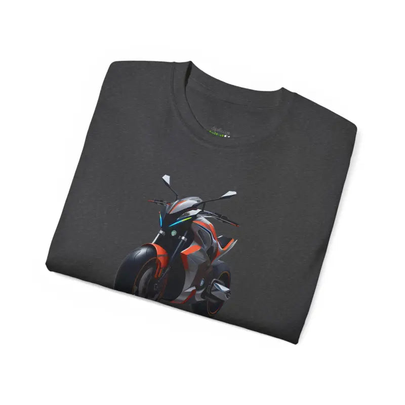 Rev Up in Style: Speed Motorcycle Ultra Cotton Tee - T-shirt