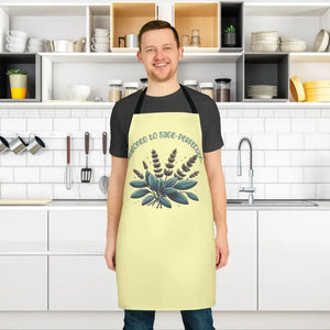 Sage-perfect Chef Apron with Tie-back Closure - Dipaliz - Aprons