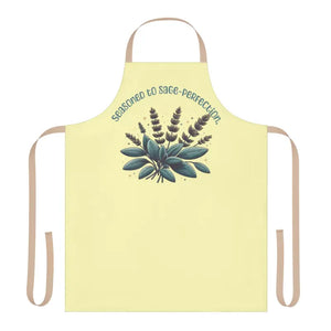 Sage-perfect Chef Apron with Tie-back Closure - Dipaliz - one Size / Beige - Aprons