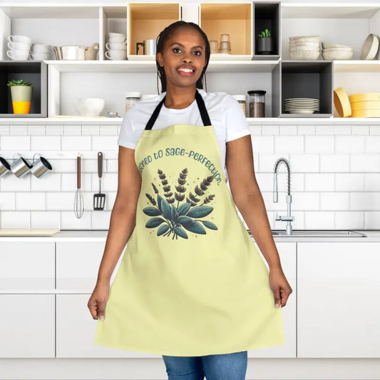 Spice Up your Cooking with the Sage-perfect Chef Apron - one Size / Black