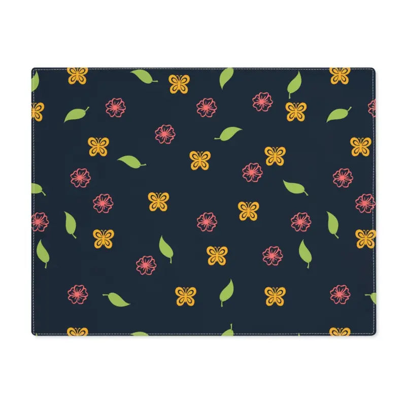 Dine with Dipaliz Flower Power Placemats: Fun & Style Await! - 18’’ × 14’’ Home Decor