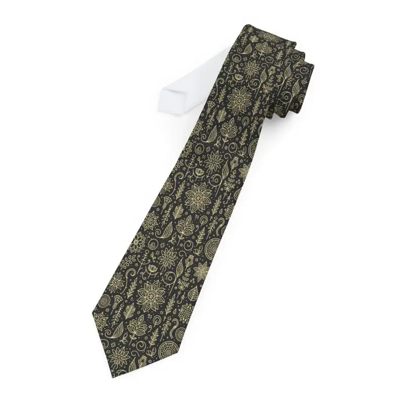 Vibrant Neck Ties with Silky Finish and Practical Keeper Loop - one Size Accessories