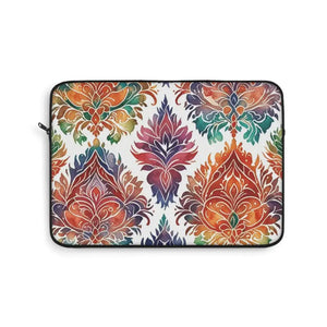 Laptop Sleeve - Vibrant Pattern Plush Fleece Protection Dipaliz 13’’