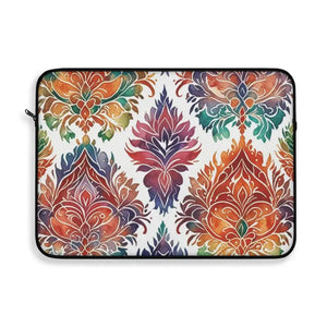 Laptop Sleeve - Vibrant Pattern Plush Fleece Protection Dipaliz 15’’