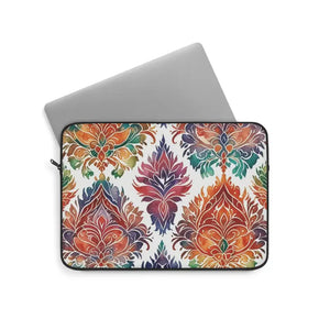 Laptop Sleeve - Vibrant Pattern Plush Fleece Protection Dipaliz