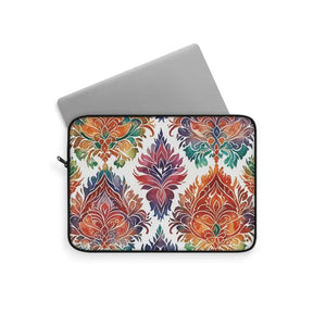 Laptop Sleeve - Vibrant Pattern Plush Fleece Protection Dipaliz