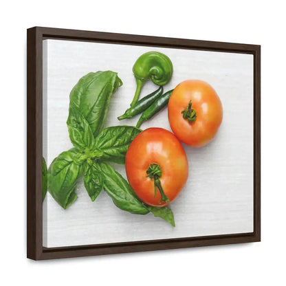 Upgrade with Modern Tomato Basil Gallery Canvas Wraps