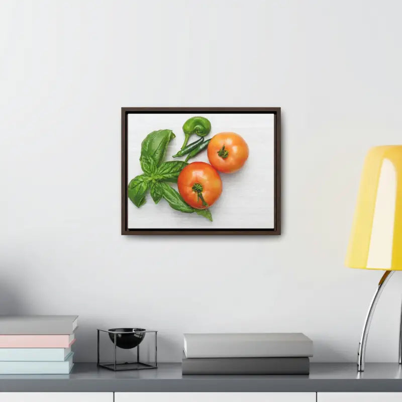 Upgrade with Modern Tomato Basil Gallery Canvas Wraps