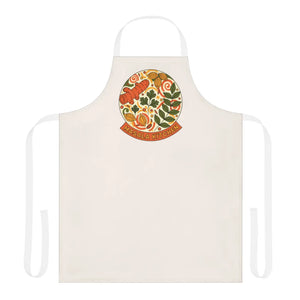 Masala Kitchen Vintage Botanical Cooking Apron - Dipaliz - Aprons